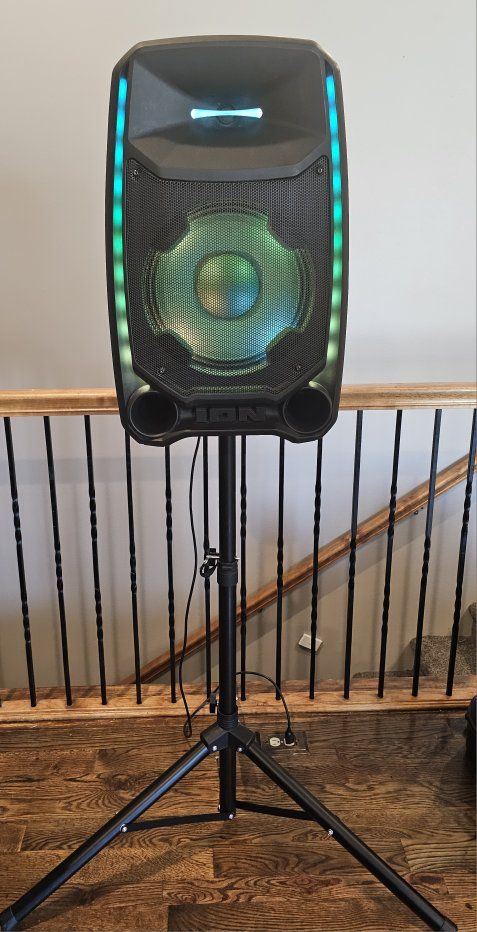 ION Audio Total PA Prime 500-Watt Bluetooth Speaker System with Microphone & Stand