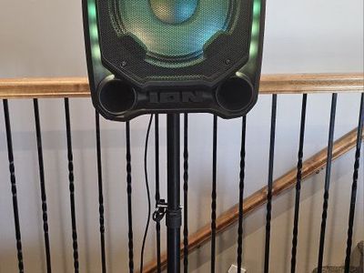 ION Audio Total PA Prime 500-Watt Bluetooth Speaker System with Microphone & Stand