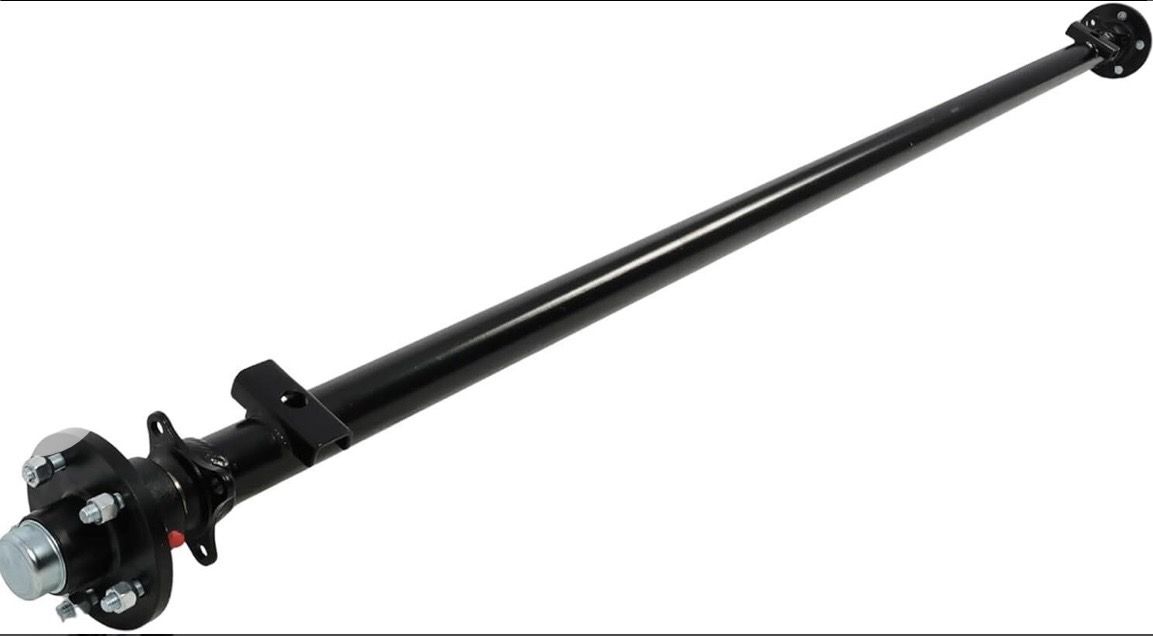 Utility trailer axles