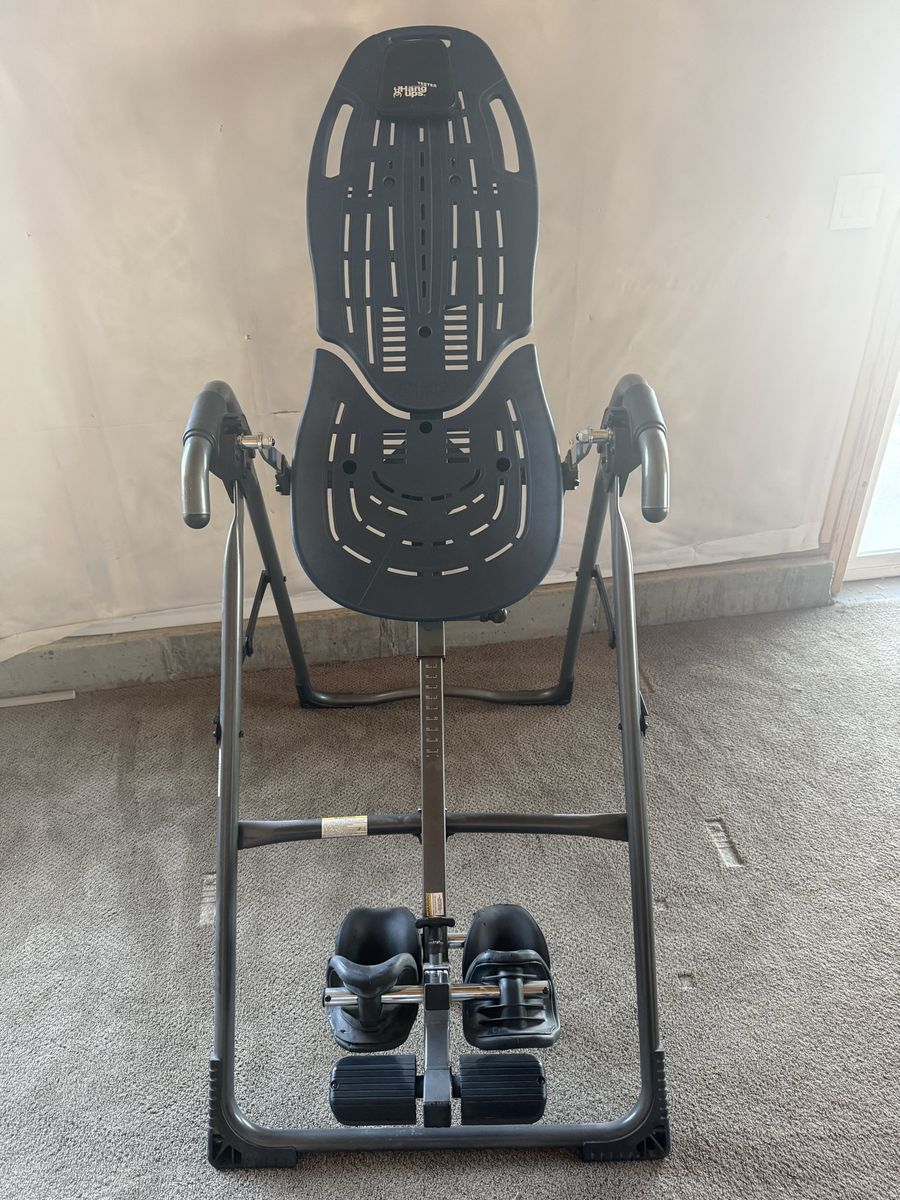 Teeter Hang Ups Inversion Table Gray/Black for Back Pain Relief & Decompression