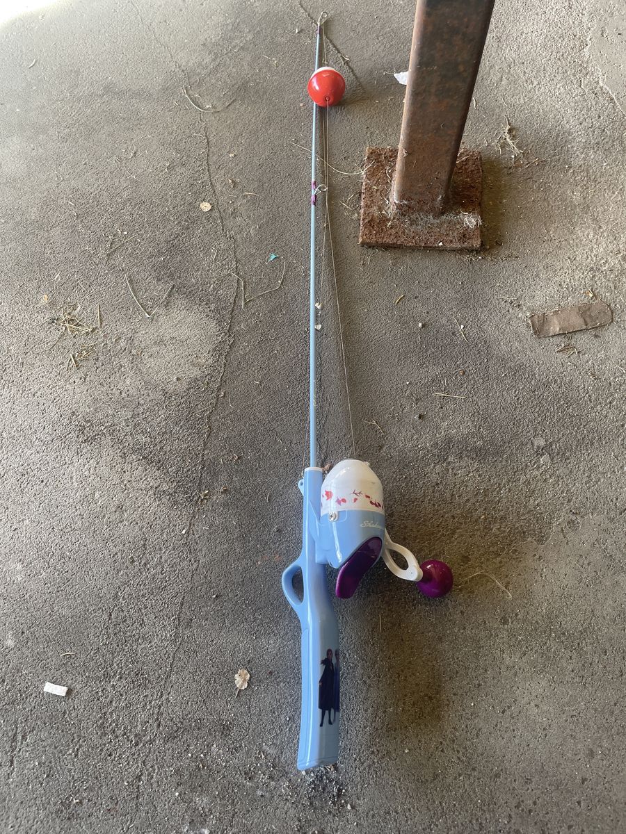 Elsa Kids Fishing Pole