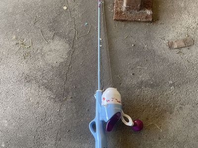 Elsa Kids Fishing Pole