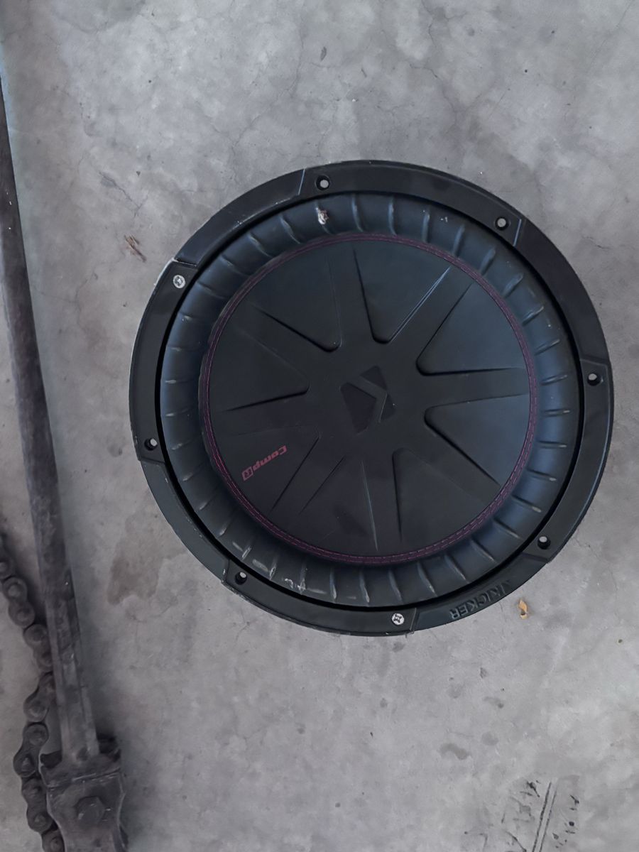 Kicker CompR Subwoofer and Enclosure