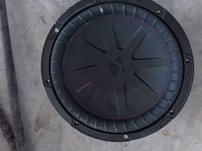 Kicker CompR Subwoofer and Enclosure