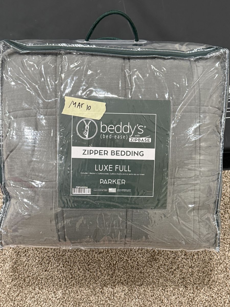 Beddys Full Parker Minky Zipbase