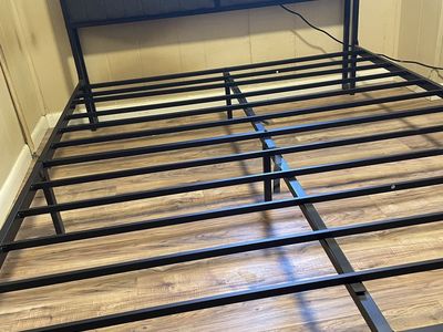 Queen-Size LED Bed Frame