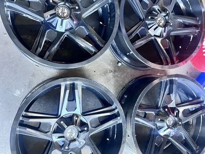 20x9 American Outlaw Wheels 6x5.5