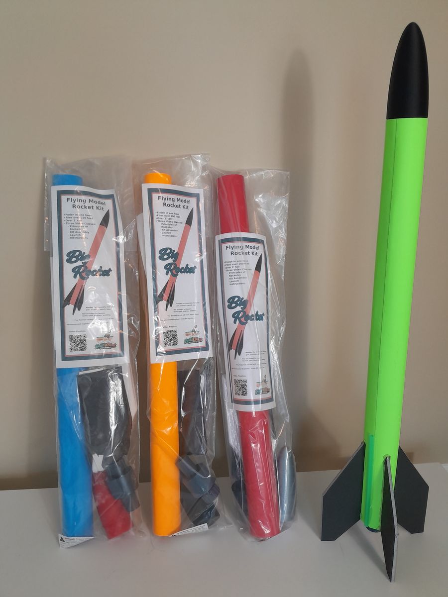 Beginner Big Model Rocket Kit