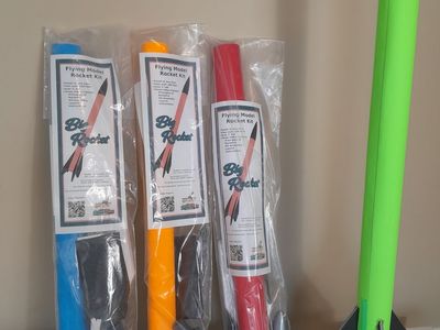 Beginner Big Model Rocket Kit