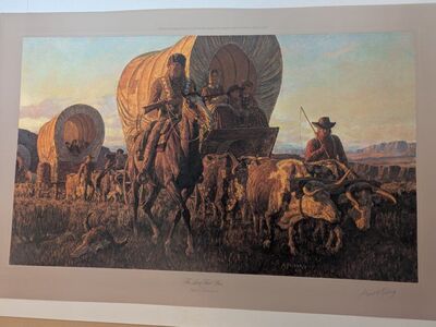 Arnold Friberg Signed Limited Edition Print!!
