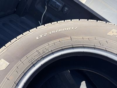 6 Good Tires 235/80R17 $10 Each