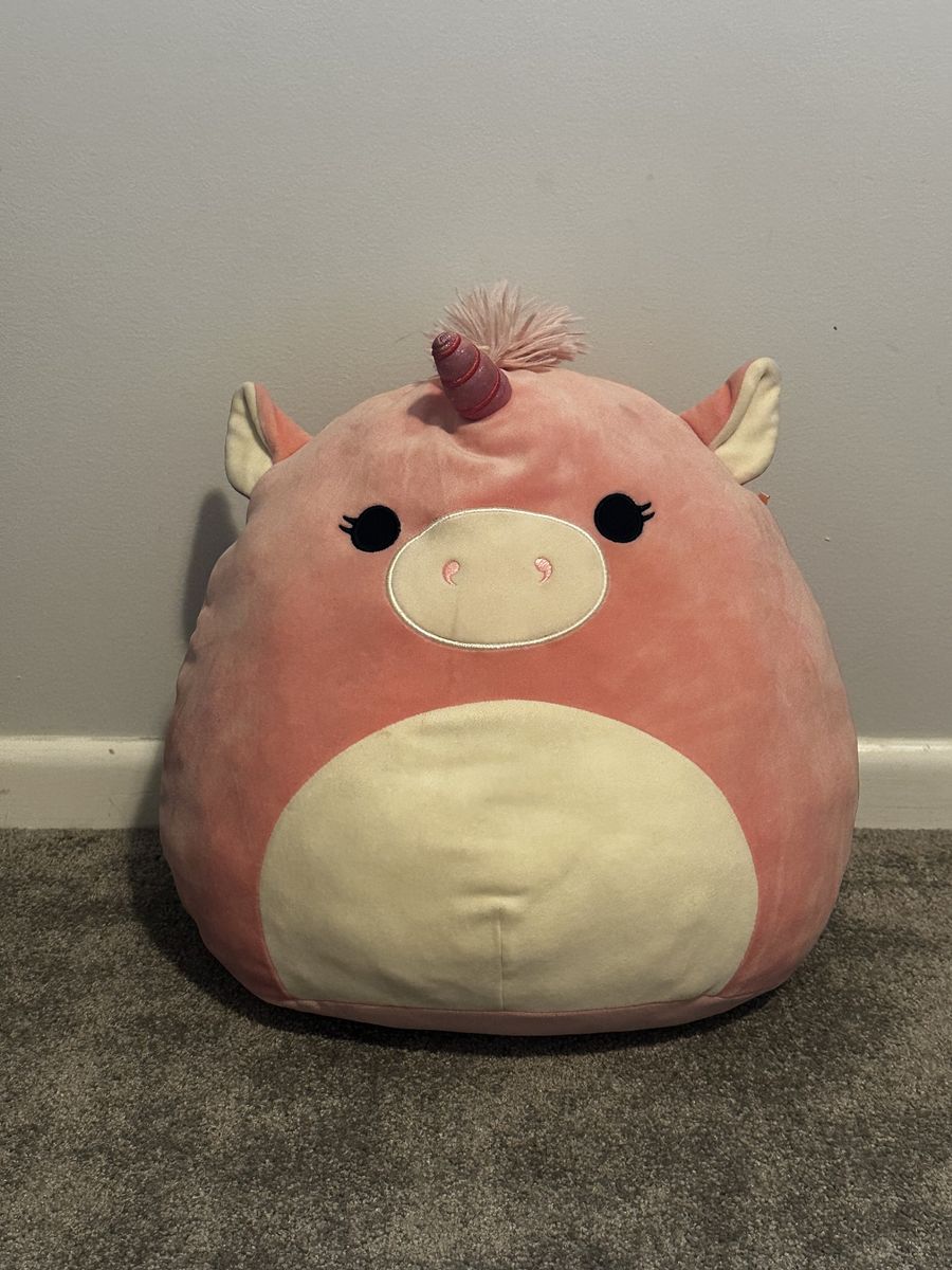 Pink Unicorn Squishmallow - 16