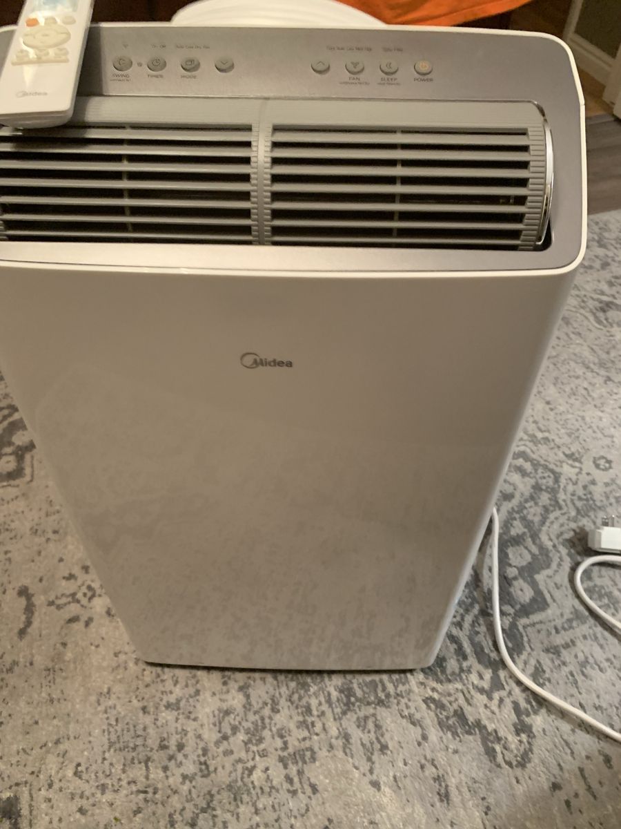Midea Duo Portable Air Conditioner with Remote Control & Exhaust Hose