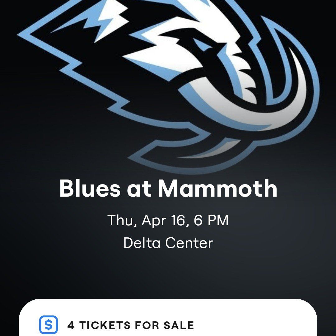 Utah Mammoth vs. St. Lewis Blues