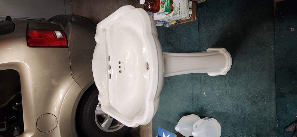 pedestal sink