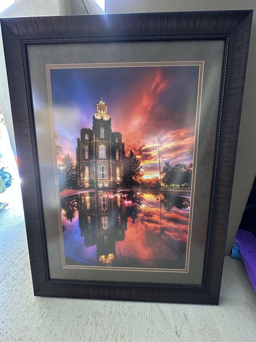 Framed photograph 