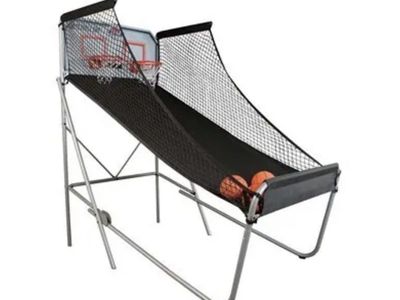 Lifetime Double Shot Deluxe Arcade Basketball System - Electronic Scoreboard
