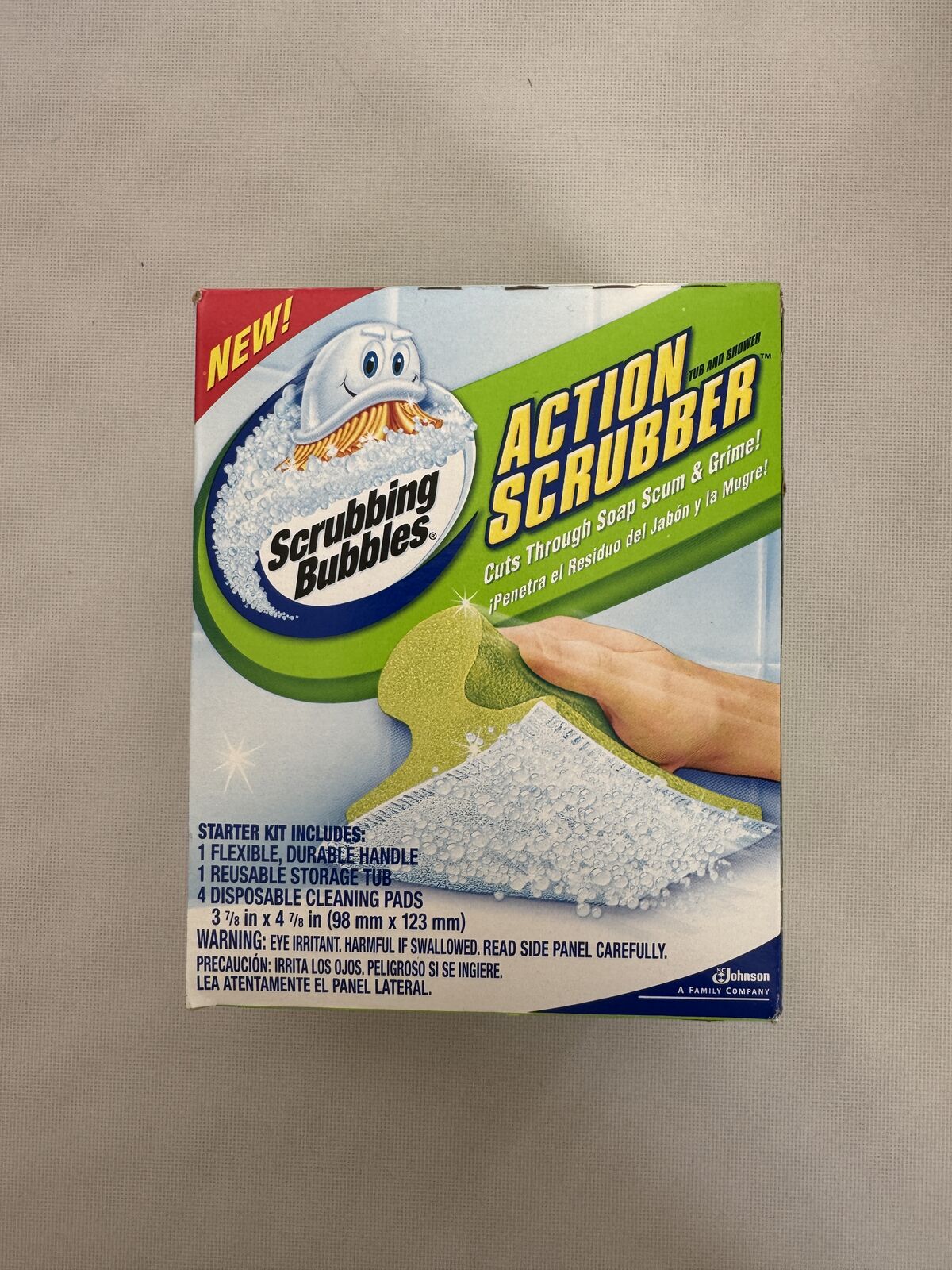 Scrubbing Bubbles Action Scrubber Starter Kit  NEW