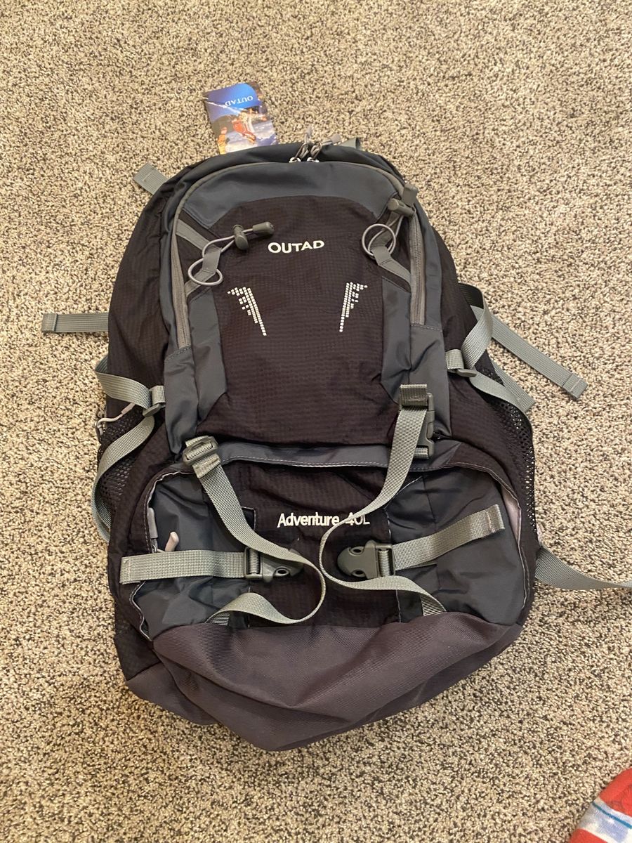 NEW OUTAD Adventure 40L Hiking Backpack – Brand New with Tags
