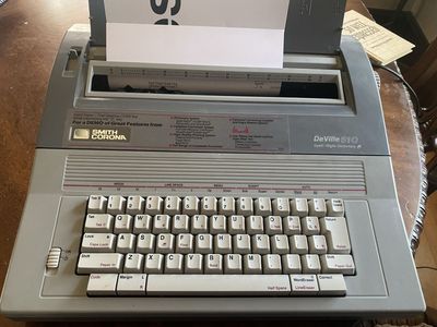 Electronic Typewriter - Smith Corona in great condition- Ribbon good
