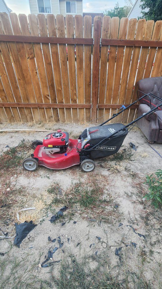 Craftsman Gas Powered Walk-Behind Lawn Mower with Rear Grass Catcher Bag
