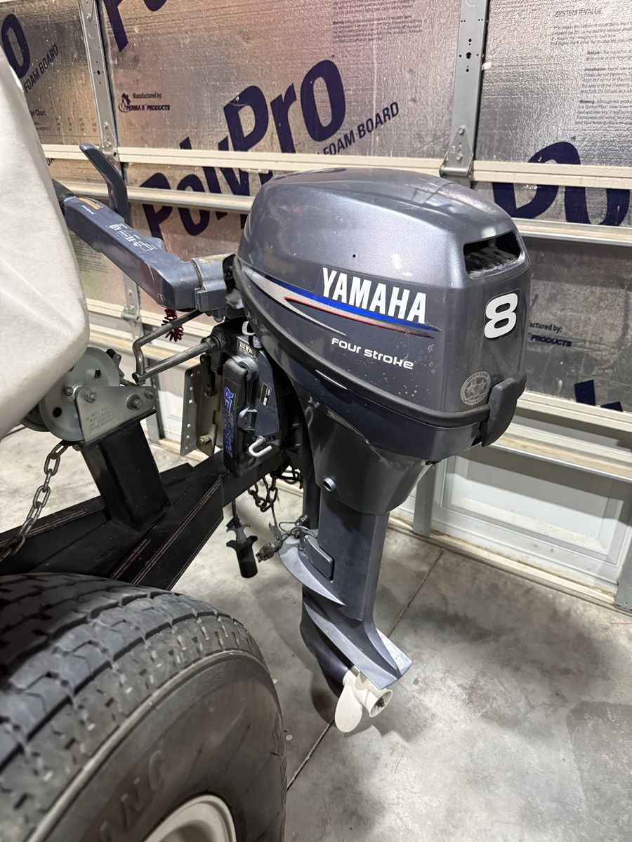 8HP Yamaha trolling motor