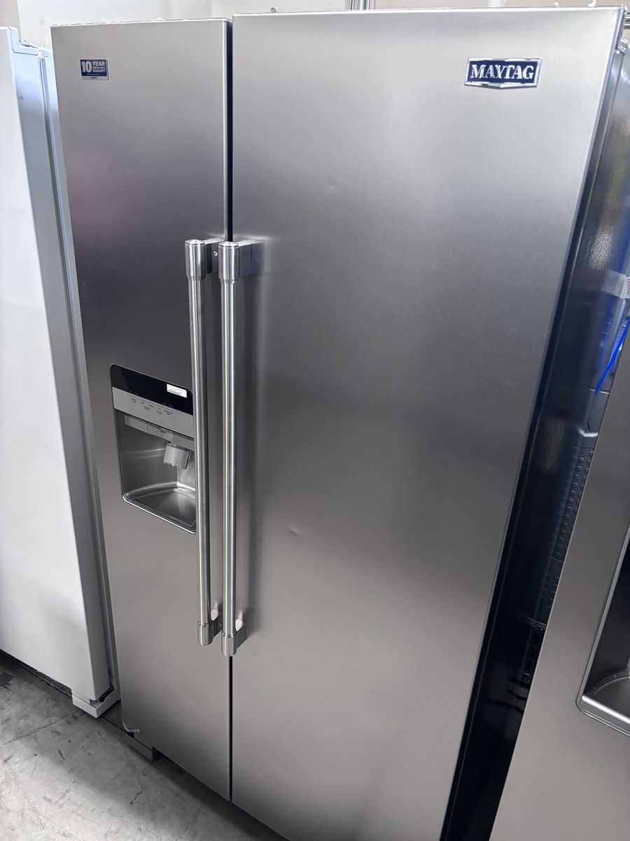 Maytag 25cu.ft Side By Side Fridge