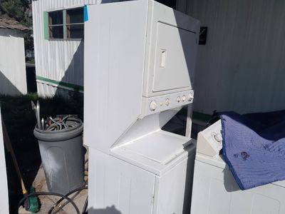 Nice Stacked Washer and Electric Dryer