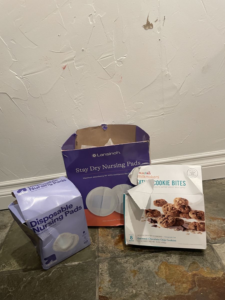 Postpartum & Breastfeeding Bundle – Nursing Pads, Lactation Cookies & More