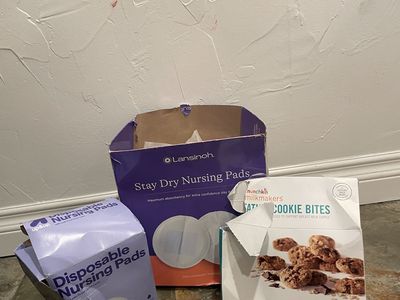 Postpartum & Breastfeeding Bundle – Nursing Pads, Lactation Cookies & More