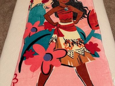 Disney Princess MOANA Youth Kids Slumber Bag, Sleeping Bag, Blanket