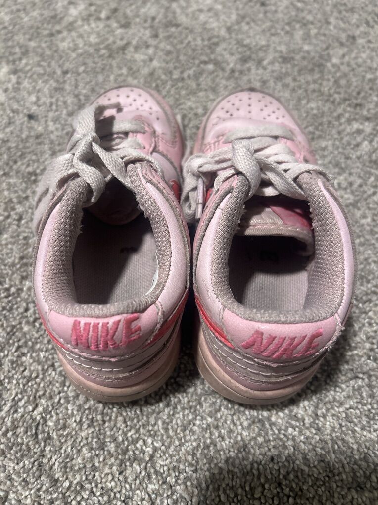 Pink Nikes US Size 7C