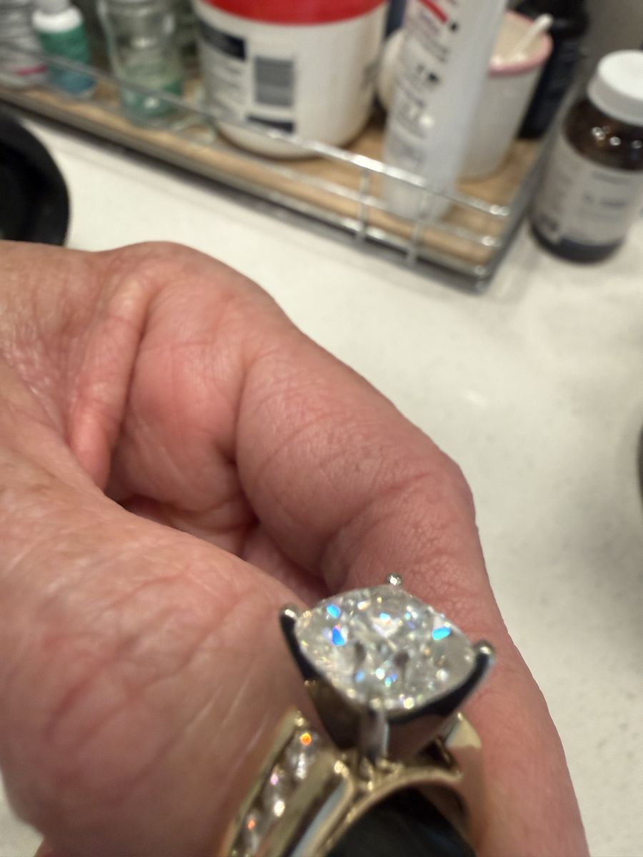 Wedding ring and Diamond Engagement