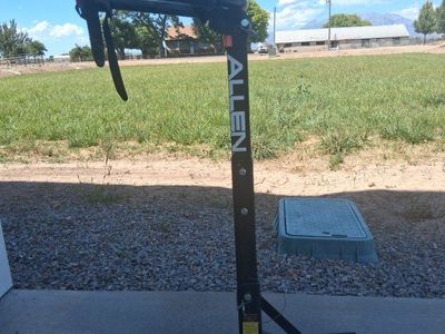 Allen Sports Deluxe Hitch Mount Bike Rack - Black, 2-Bike Capacity