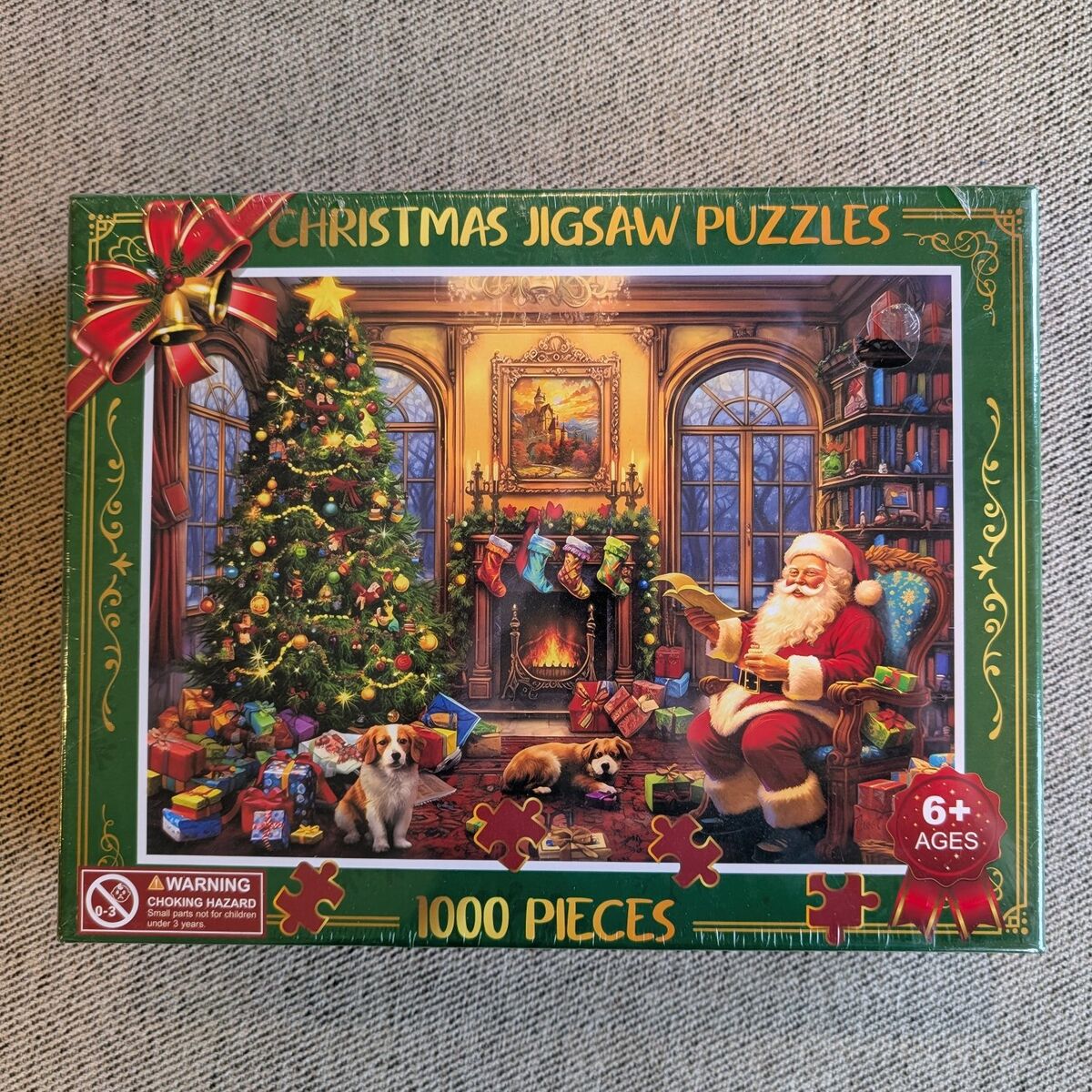 NEW! Christmas Santa Jigsaw Puzzle 1000 Pieces