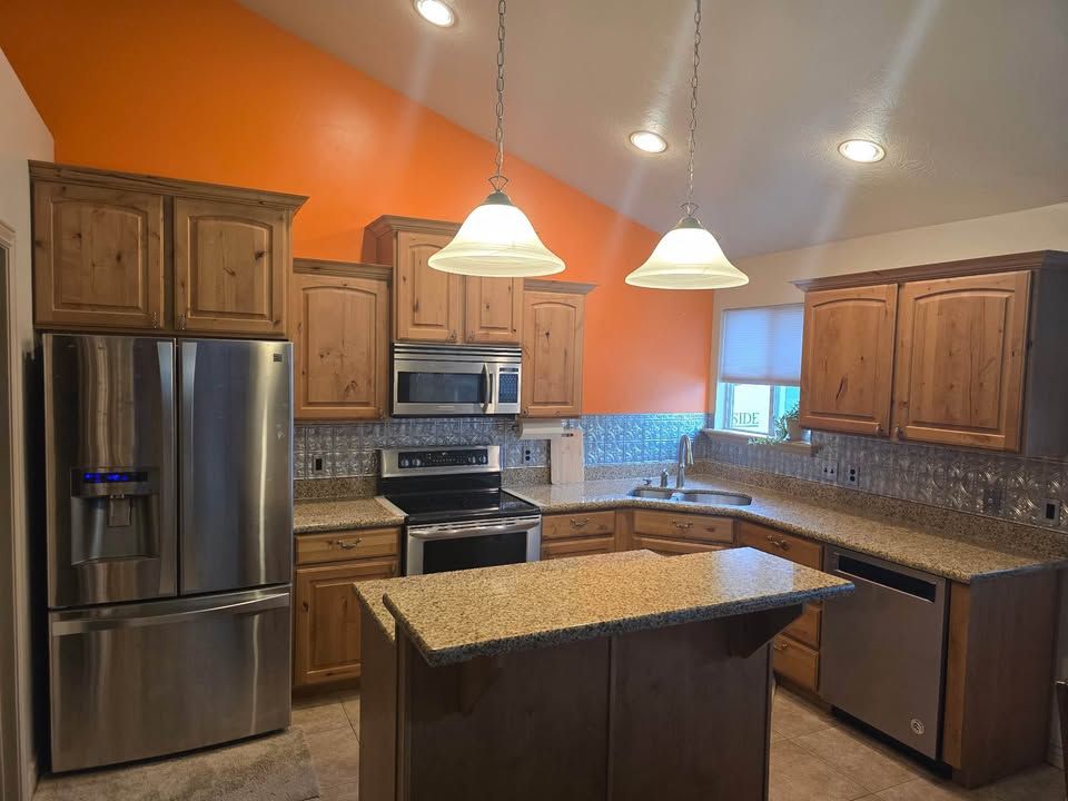 Knotty Alder Cabinets