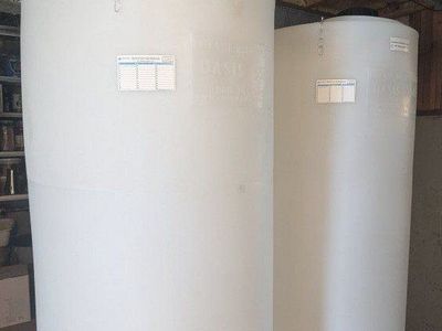 250 Gallon Water Storage Tanks - Set of 2