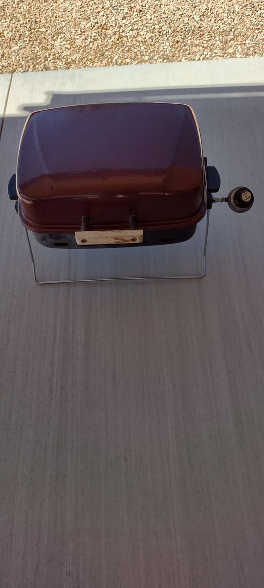 Portable gas grill