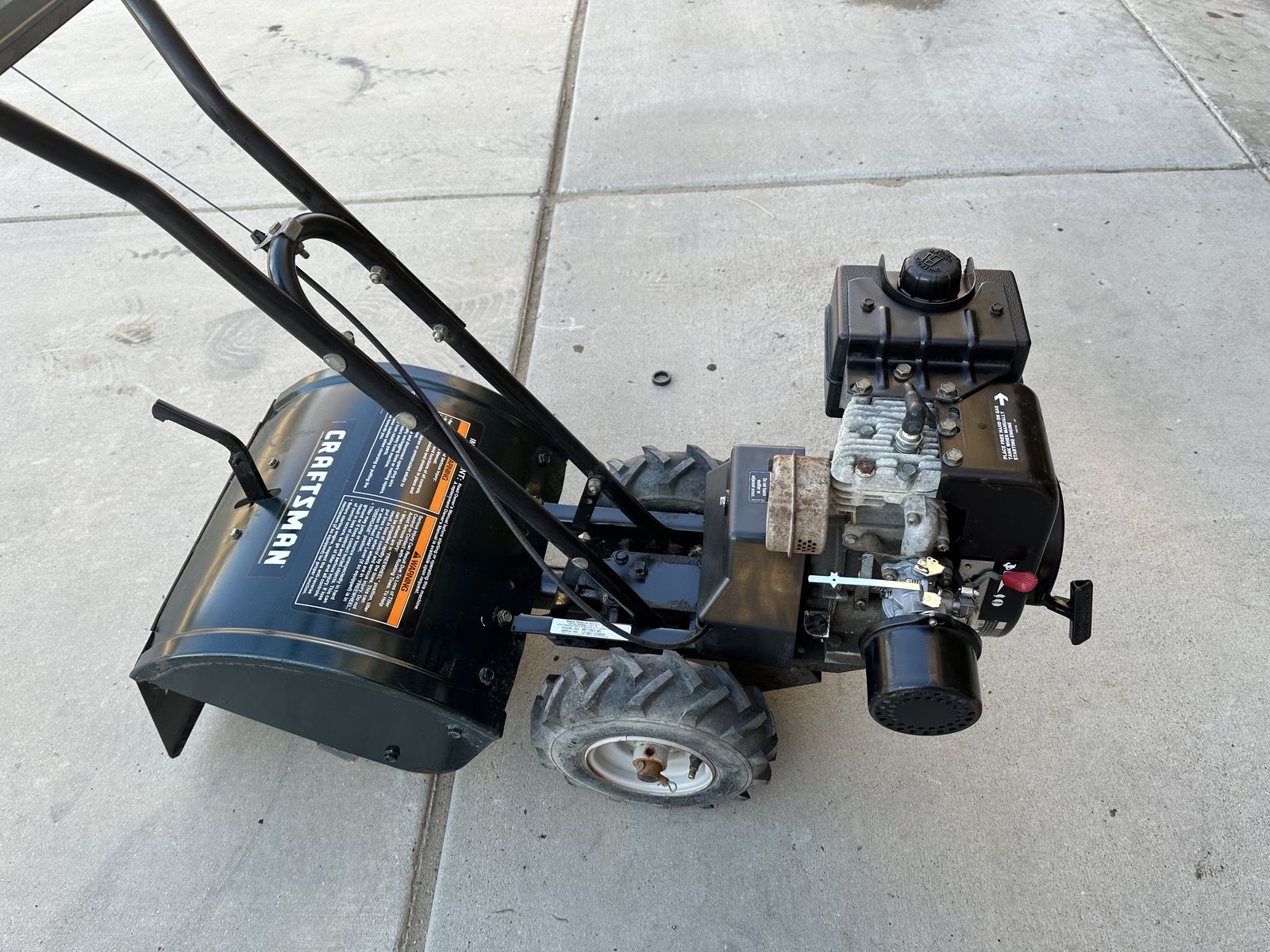 Craftsman Rear Tine Tiller