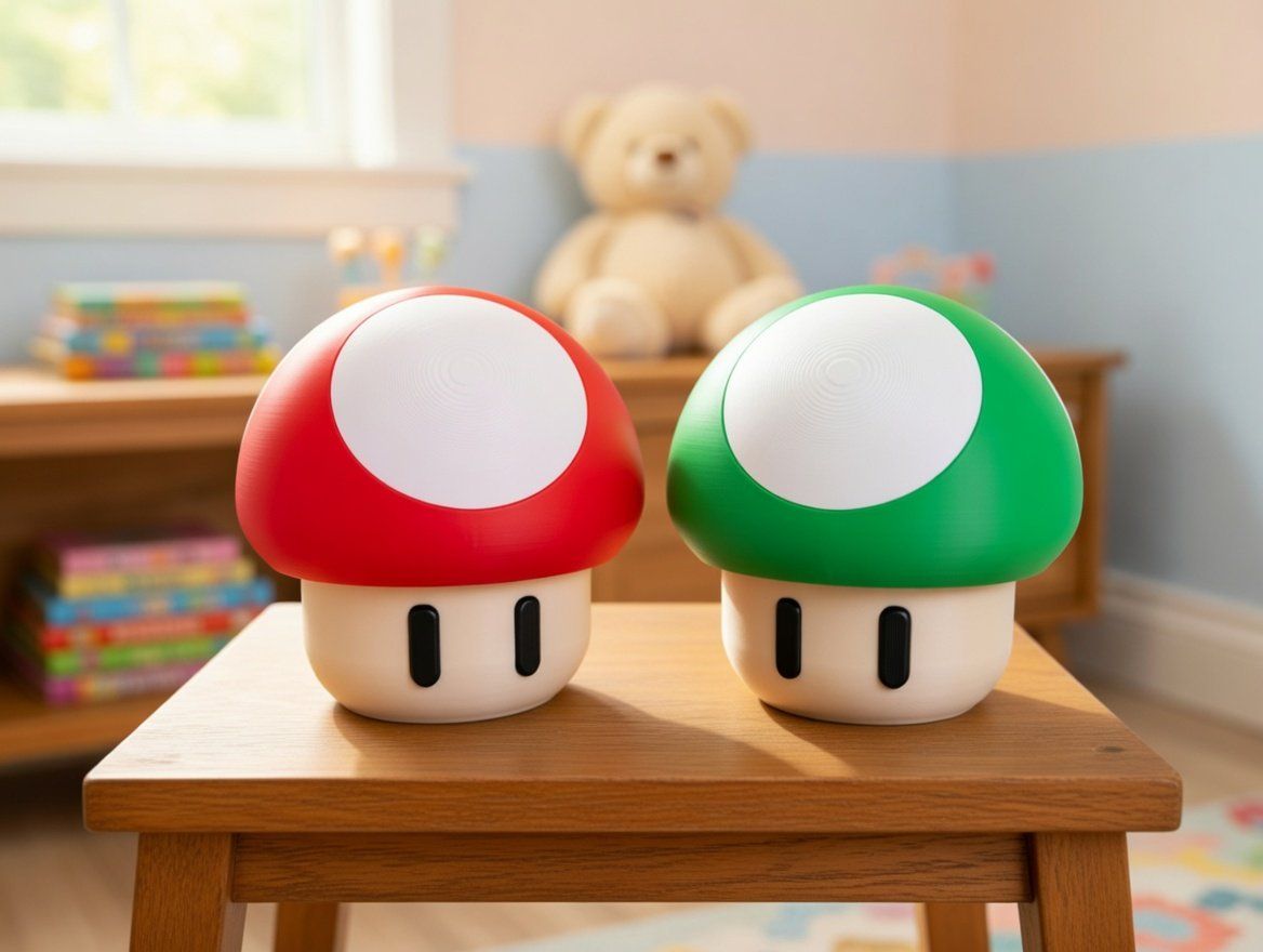 Nintendo Super Mario Mushroom Piggy Bank (Qnty 1)