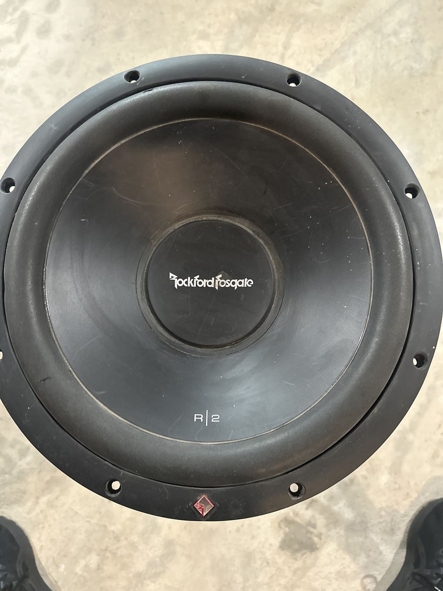 Rockford Fosgate R2 12" Prime Series Subwoofer - Single 4-Ohm Voice Coil (R2SD4-12)