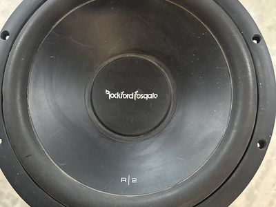 Rockford Fosgate R2 12" Prime Series Subwoofer - Single 4-Ohm Voice Coil (R2SD4-12)