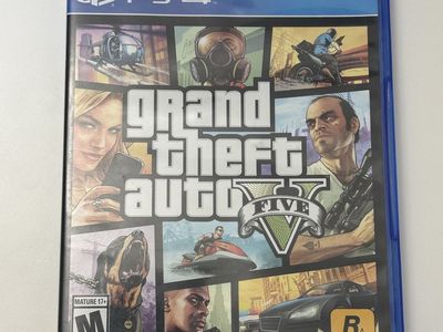 Ps4 / PlayStation 4 Game / Grand Theft Auto V / Cleaned