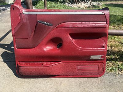 Ford OBS PASSENGER SIDE DOOR PANEL RED