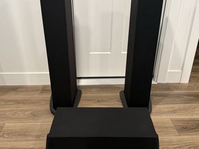 GoldenEar Triton Seven Tower Speakers + SuperCenter XL - Audiophile Home Theater System
