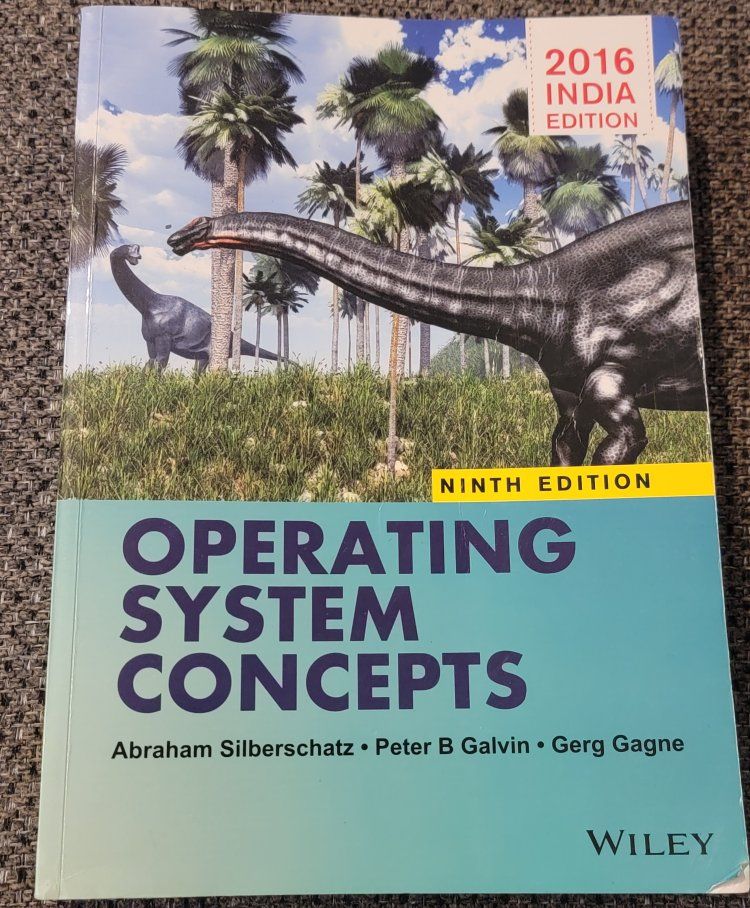 Operating System Concepts Ninth Edition textbook