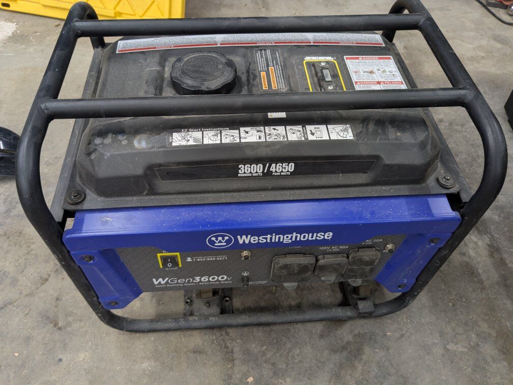 Westinghouse 3600 generator