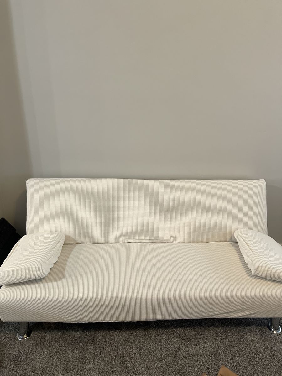White Leather Couch