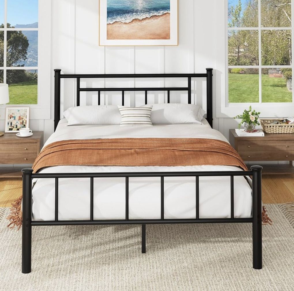 Queen Bed Frame — Brand New & Factory Sealed