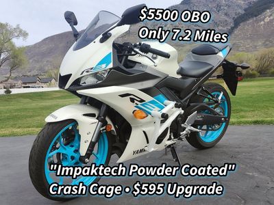 2024 YAMAHA YZF-R3 "ONLY 7.2 MILES!!"